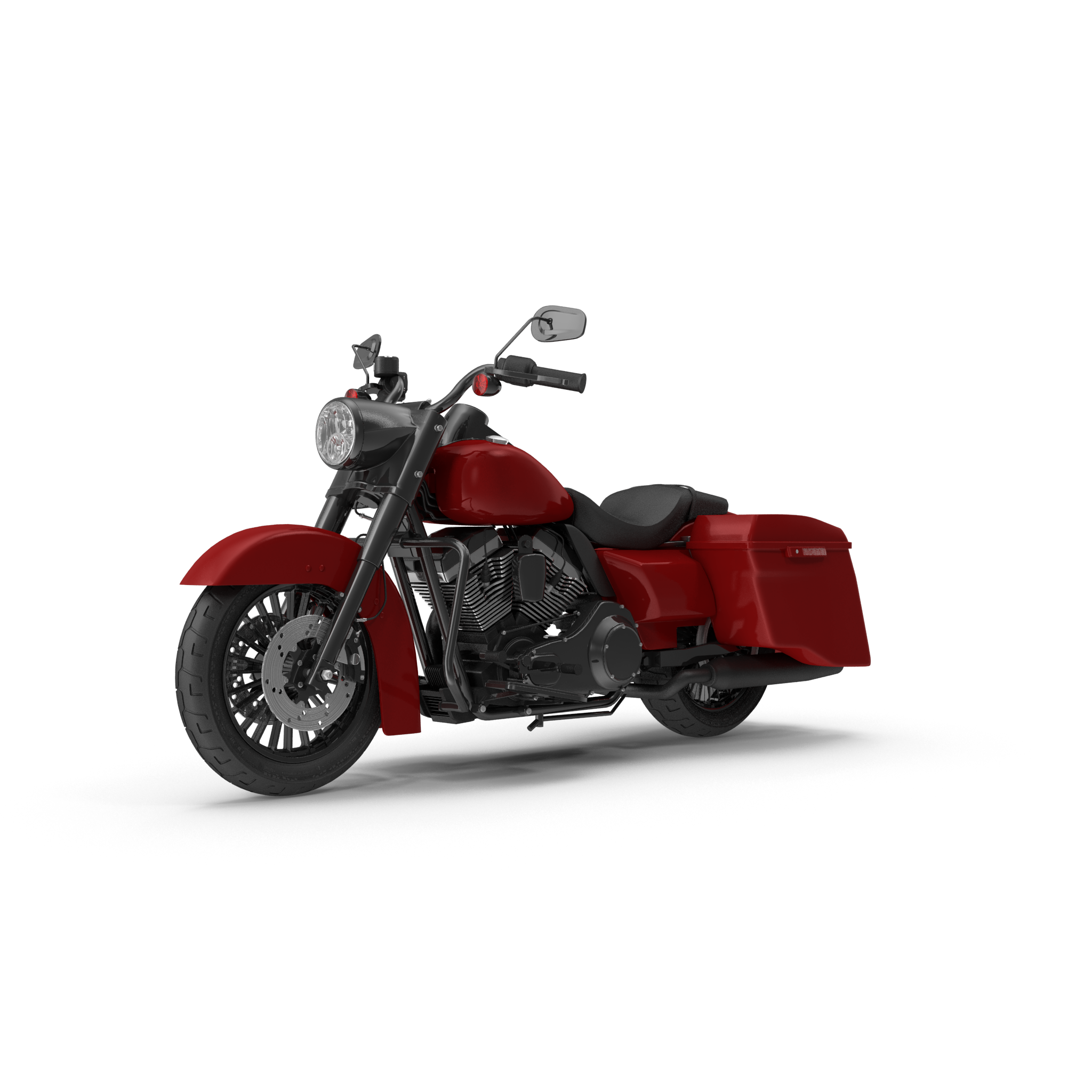Touring motorcycle