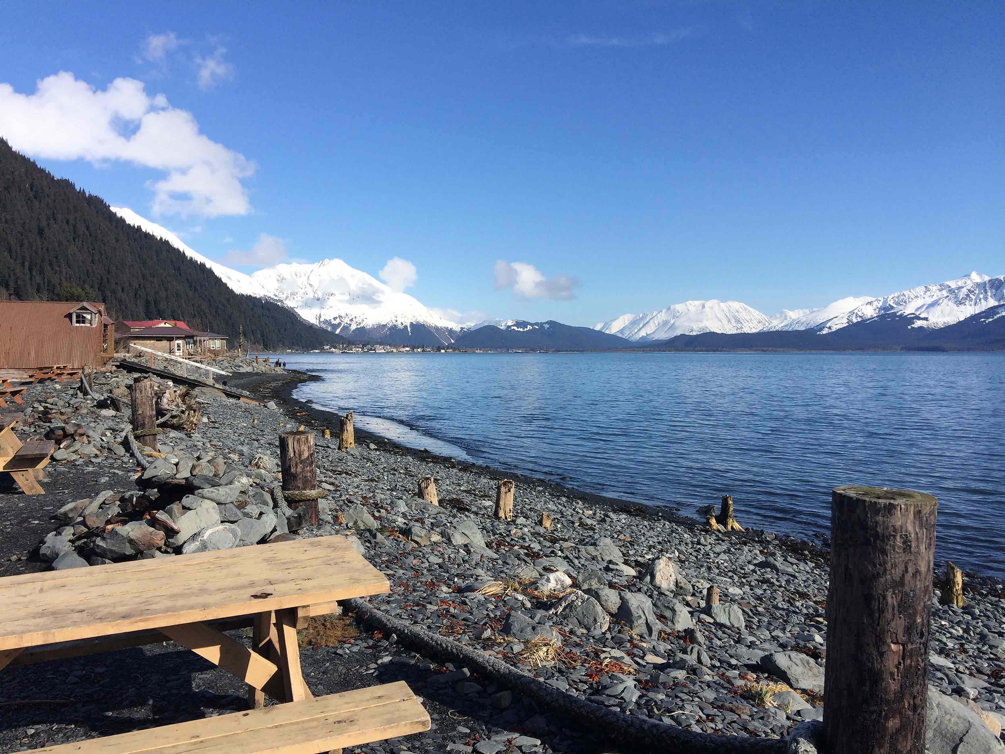Photo of Lowell Point, Alaska.