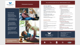 Thumbnail image of Home Insurance flyer.